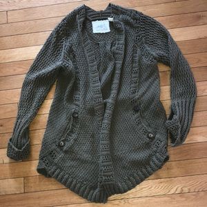 ANTHRO knit sweater. Brand is angel of the north